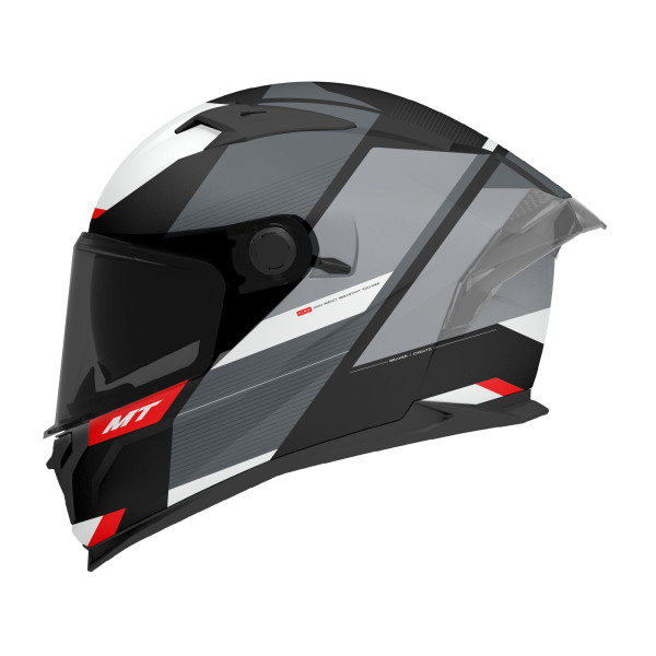 MT Helmets MT Braker SV Chento B0 Matt Black White